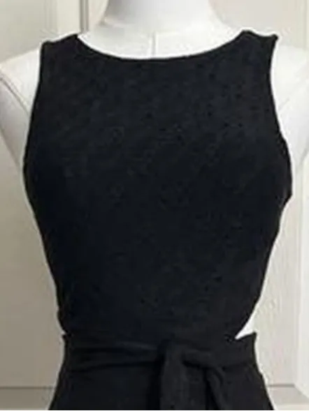 Anthropologie Hutch eyelet cut out midi dress - Image 4