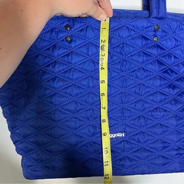 Baggallini quilted tote bag royal blue 20” x‎ 12” x 5.75” - Image 14