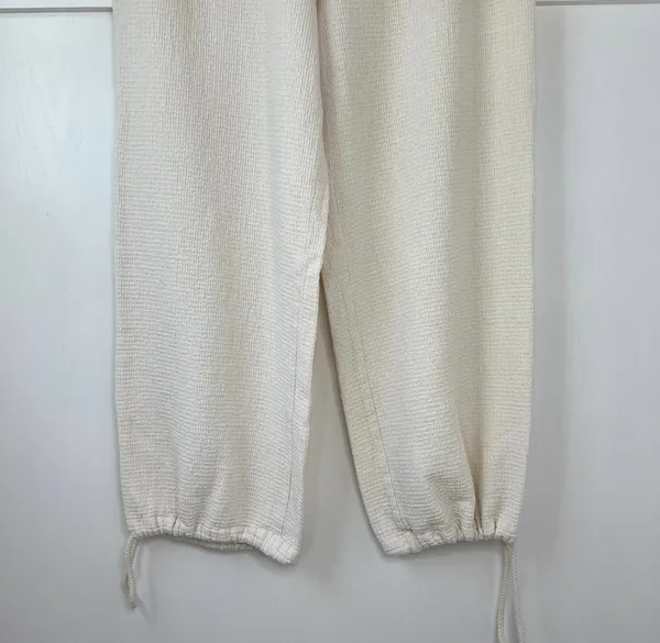 Free People Post Swim Pant Cream Wide Leg - Image 3