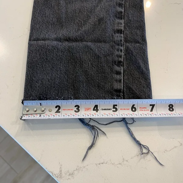 Agolde‎ Criss Cross Straight Jeans in Shambles size 26 - Image 13