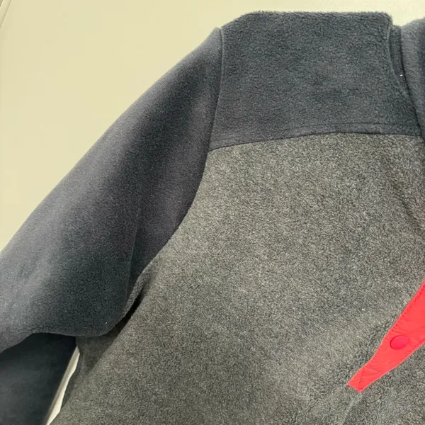 Columbia Grey and Pink Fleece Pullover - Image 7