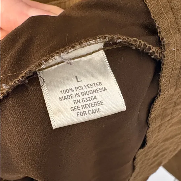 Dressbarn Brown Button-Up Jacket - Image 3