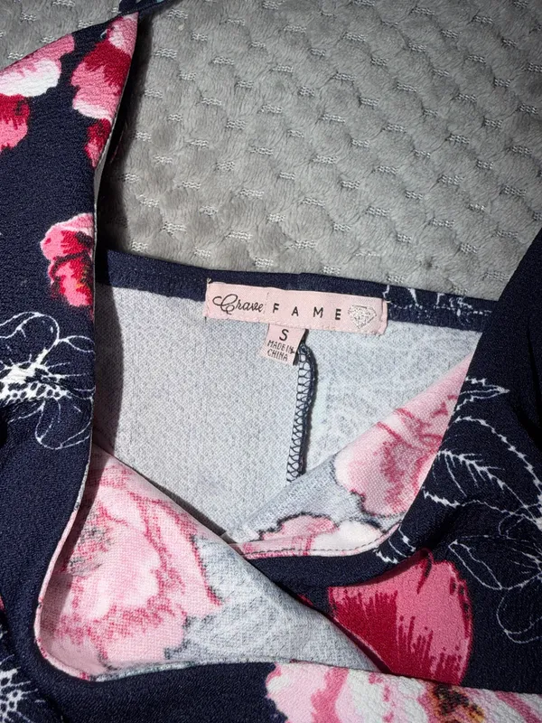 Crave Fame Dress floral - Image 3