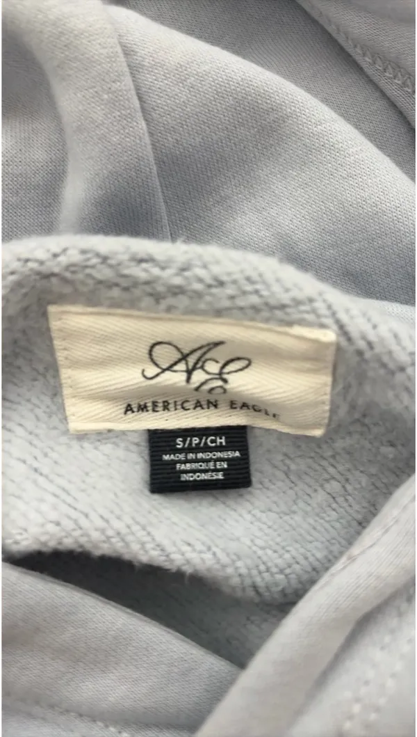 light blue american eagle hoodie - Image 3