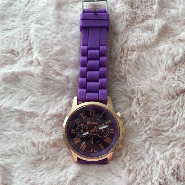 Purple silicone watch - Image 4