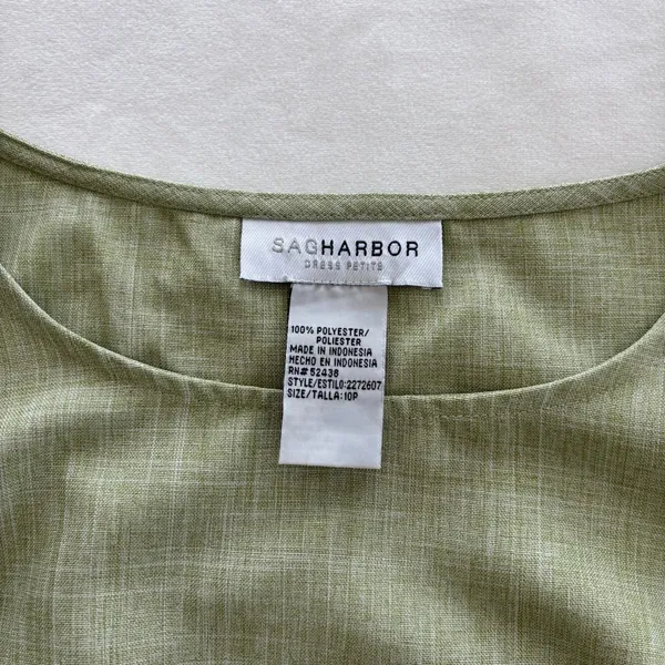 90s Vintage Sag Harbor Sleeveless Top Petite 10 Minimalist Preppy Fall Coquette - Image 3