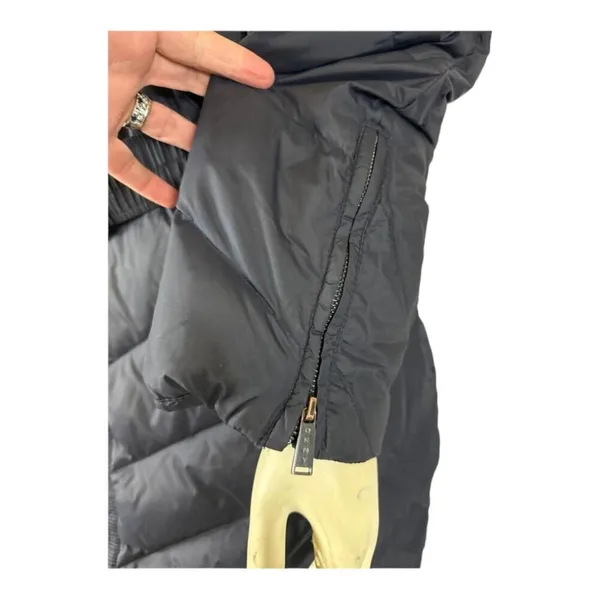 DKNY Navy puffer down 3/4 length coat with belt size 2x * - Image 9