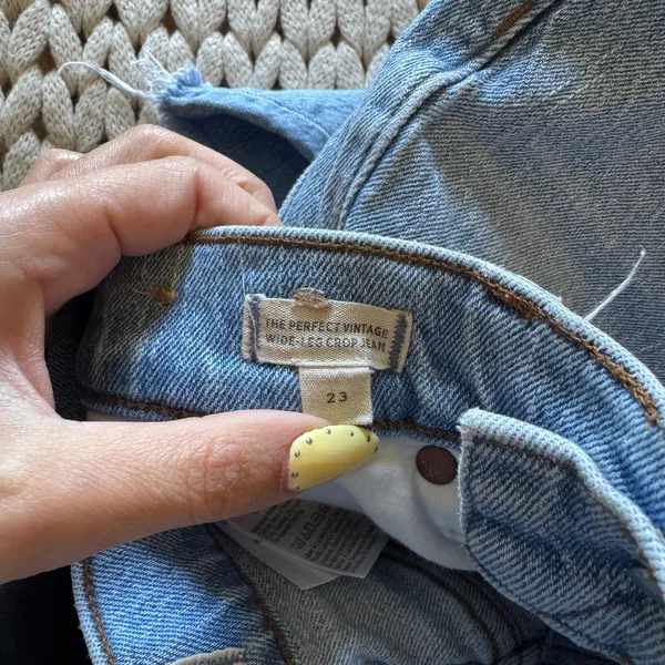 Madewell The Perfect Vintage Wide-Leg Crop Jeans - Image 6