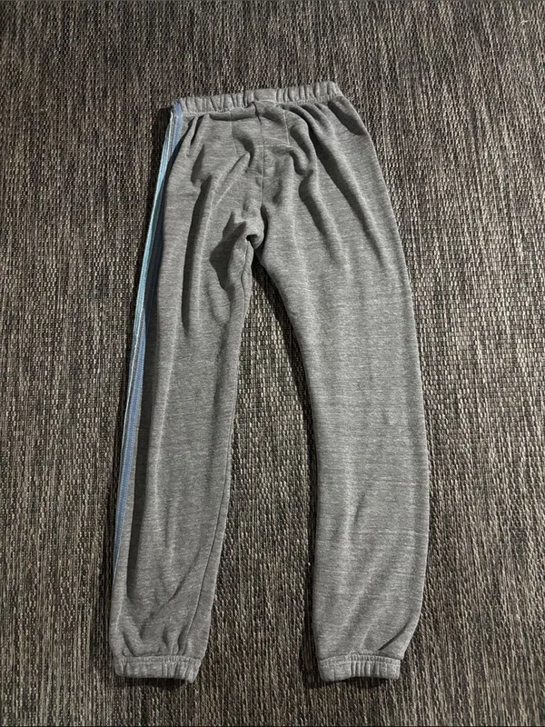 Aviator Nation 5 Stripe Jogger Sweatpant Grey Size XS - Image 2