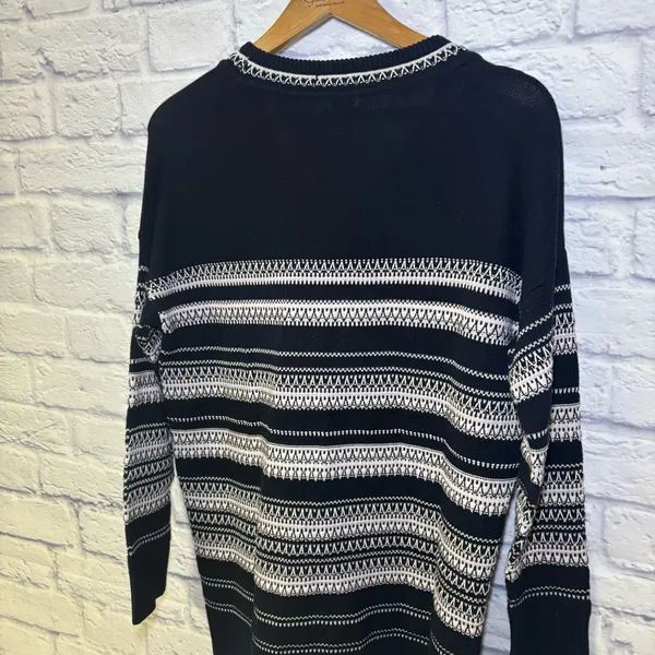 Vince women’s Small oversized long sleeve v-neck sweater shirt Cotton Casual - Image 10