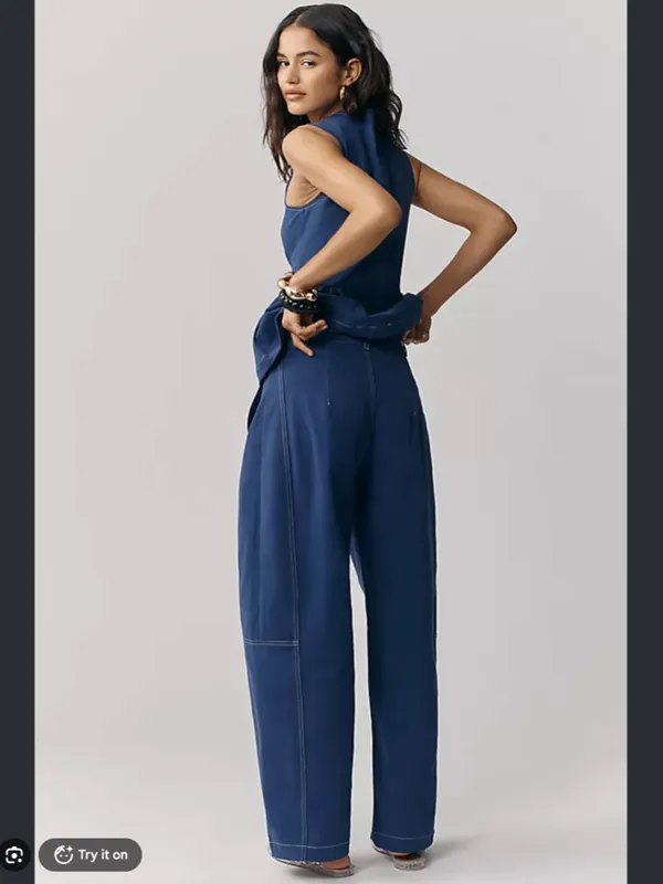 Anthropologie Maeve Curve Puddle Pants - Image 4