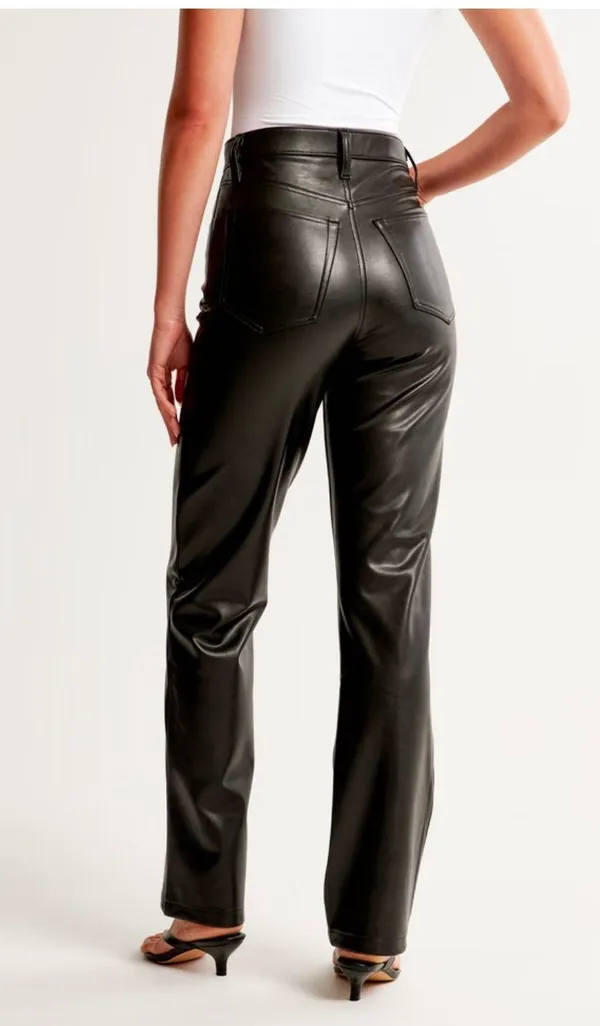 Abercrombie Leather Pants - Image 2