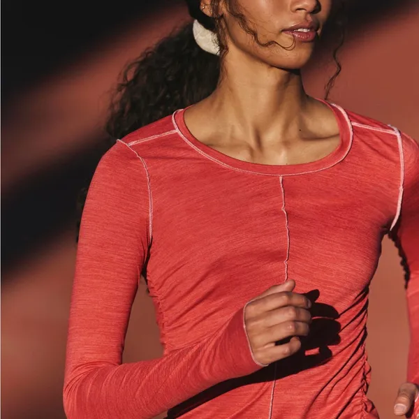 Free People Right On Run Long Sleeve Layer - Image 2