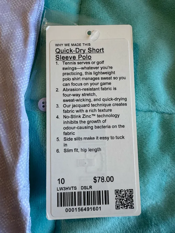 Lululemon Quick Dry Polo - Image 4