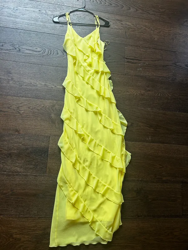 boutique yellow dress - Image 2