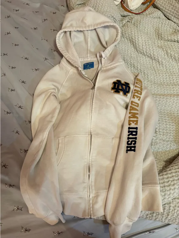 Notre Dame Zip-Up Columbia Fleece - Image 2