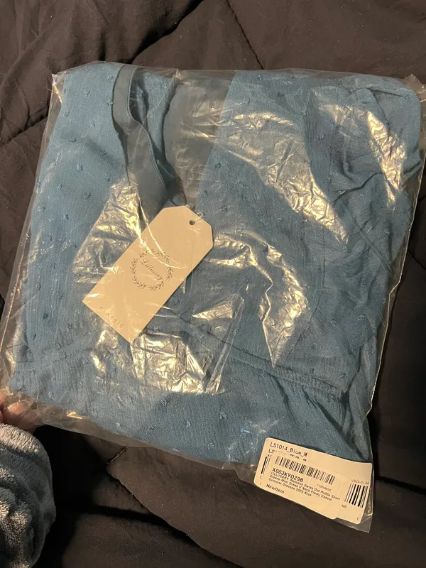 Amazon Blue Dress - Image 4