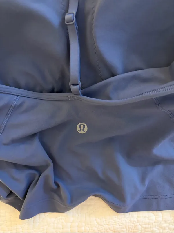 lululemon athletica Blue High-Neck Racerback Cropped Tank - Image 2