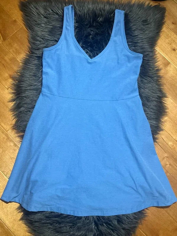 Beyond Yoga Spacedye Movement Dress Scoop-Back Mini Dress Size Large - Image 5