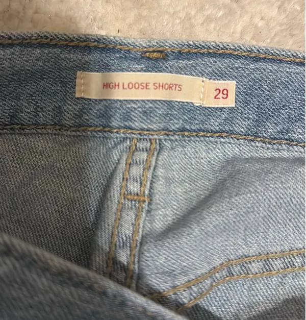 Levi’s High Loose Shorts Denim - Image 5