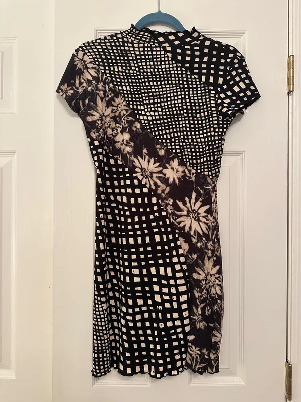 Urban Outfitters Nina Spliced Bodycon Mini Dress - Image 3