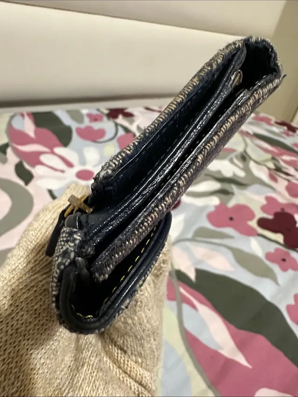 Christian Dior Denim 'Saddle' Wallet - Image 3