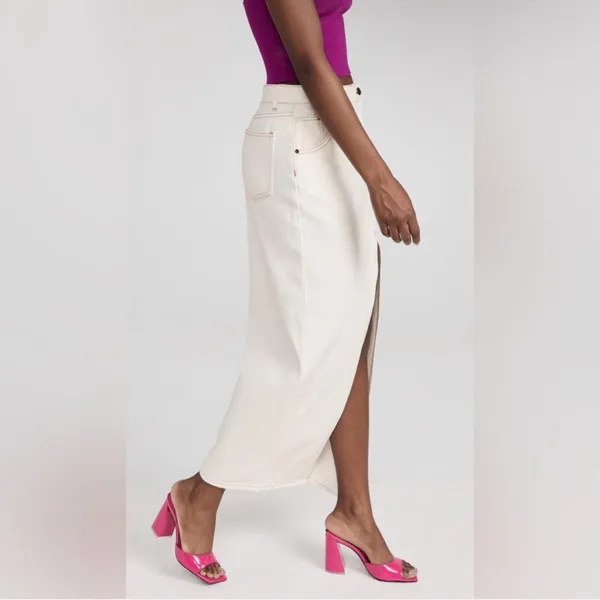 LIONESS long denim skirt M - Image 3
