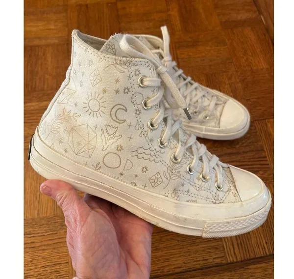 Converse Chuck 70 Golden Elements Women's High Top size Men 7 Women 8.5 - Image 2