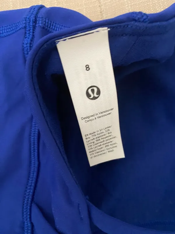 Lululemon Energy Longline Bra Medium Support, B-D Cups - Image 2