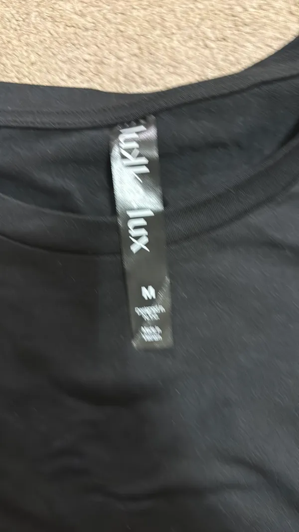 Black Long Sleeve Shirt Size M - Image 2