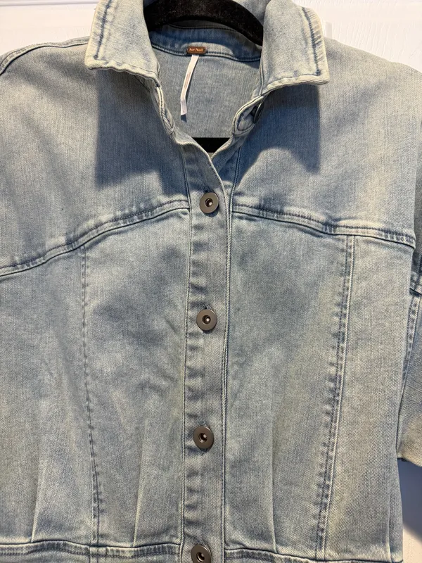 Free People Denim mini dress - Image 2