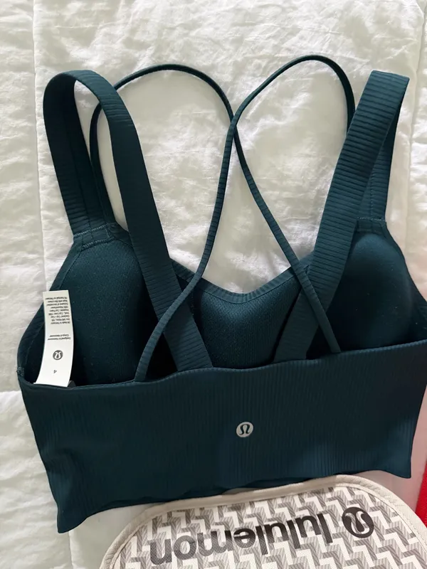 New lululemon like a cloud ribbed support bra - Image 8