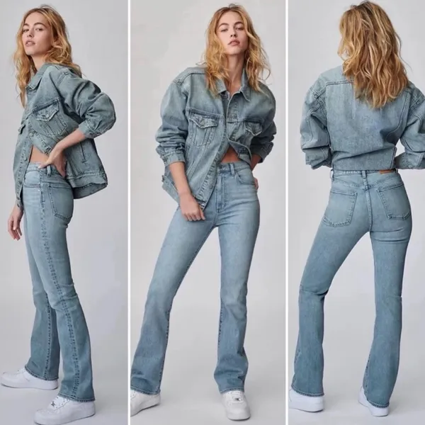 Aritzia Denim Forum The Bailey High Rise Boot Jeans - Image 2