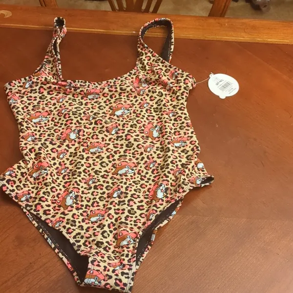 Women's Buc-ee's All Over Print One Piece Swimsuit Size XS - Image 3