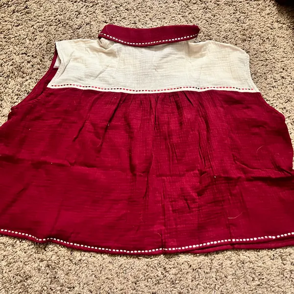 Queen of Sparkles NEW maroon gauze matching set - Image 5