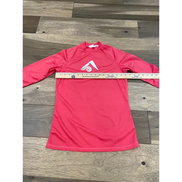 Kanu Surf Rash Guard Long Sleeve Swim Top Size M Pink UPF 50+ - Image 3