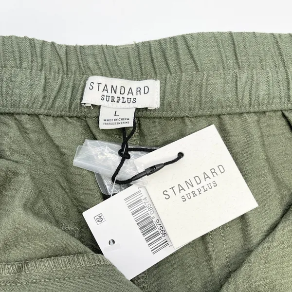Standard Surplus Womens Wanderer Wide Leg Crop Pants Size L Minimal Coastal - Image 8