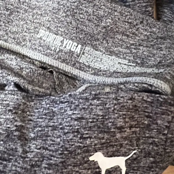 Victoria’s Secret PINK YOGA Grey Leggings Women’s Small - Image 4