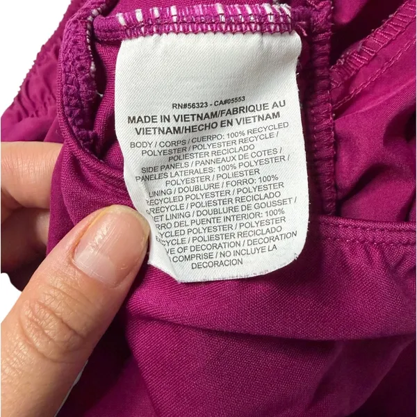 Nike Dri-FIT Fuchsia Burgundy Running Shorts L 3" Athleisure - Image 9