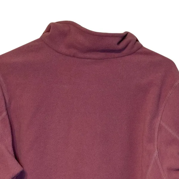 Patagonia Women's Sweater‎ Top Micro D 1/4 Zip Fleece Pullover Pale Pink Small - Image 9