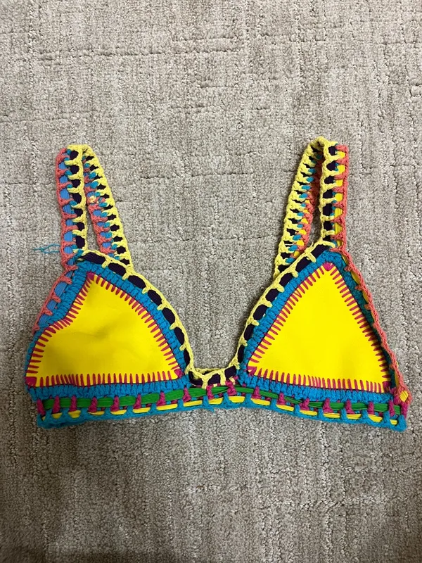 Luxsea Swimwear Crochet Bikini TOP - Image 4