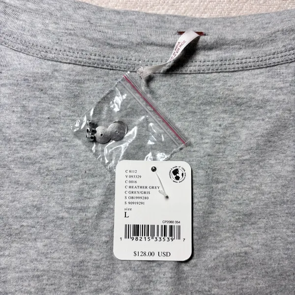 Free People Shine Me Out Top Embellished Sleeve Pullover Open‎ Back Large L NEW - Image 10