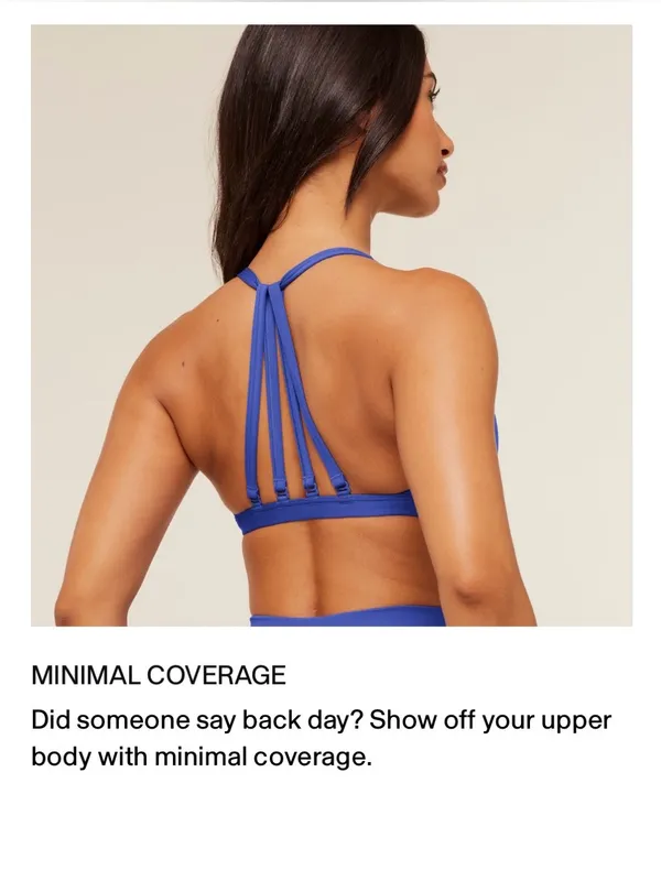 Gymshark Minimal Sports Bra sz M - Image 6