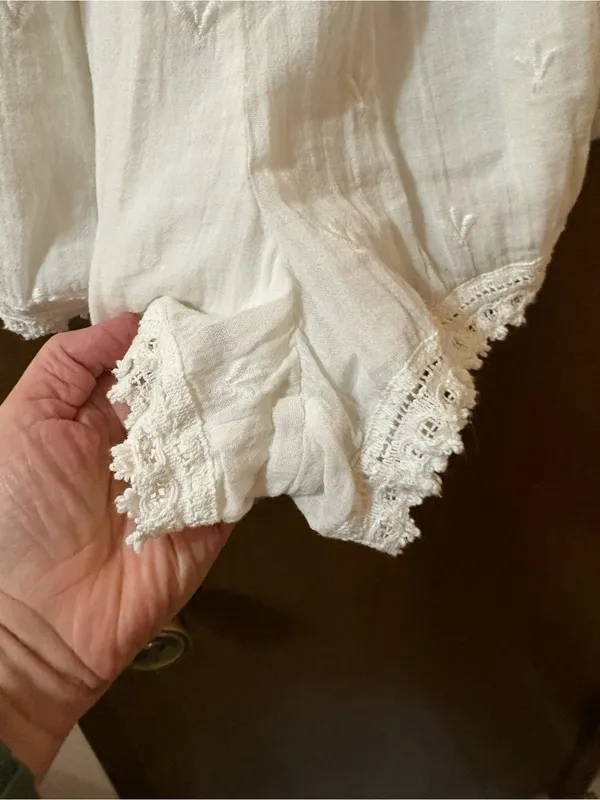 Tularosa Noah Romper in White Multi - Image 6