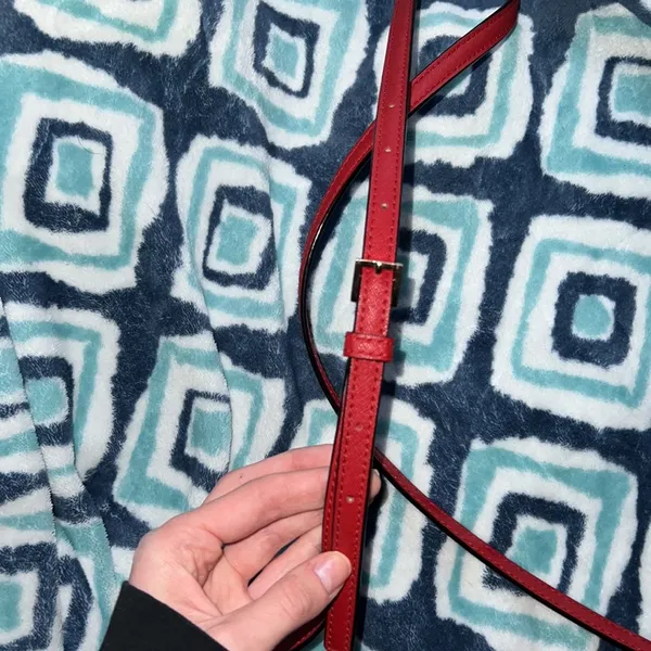 Kate Spade Street Clarise Crossbody Purse Red - Image 3