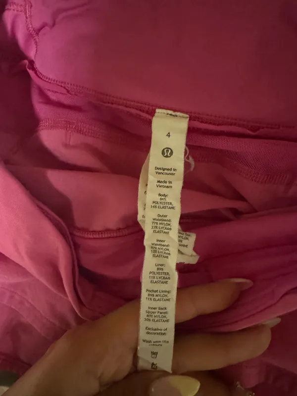 Lululemon Sonic Pink Speed Up Shorts Low-Rise 2.5" - Image 6