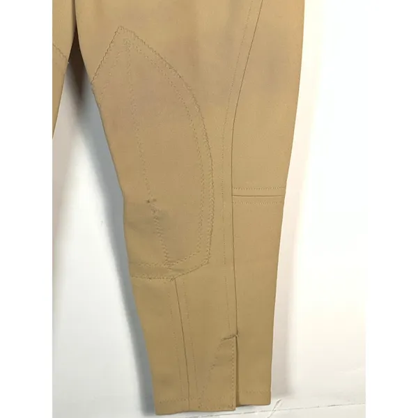 Equestrian Correct Women’s Breeches Size 6 Beige Knee Patch Stretch Pants - Image 6