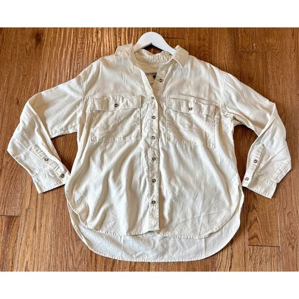 Universal Threads oversized utility button down shacket M - Image 2
