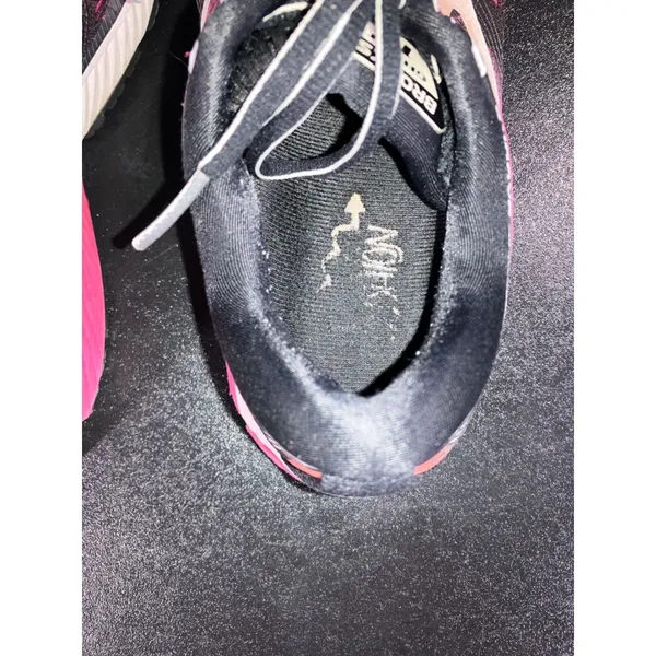 Womens Brooks‎ Ghost 10 Cloud Cushion Athletic Running Shoes Size 7.5 Black Pink - Image 10