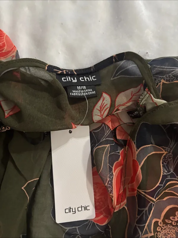 CITY CHIC | Sadie Maxi Dress - military - Image 8